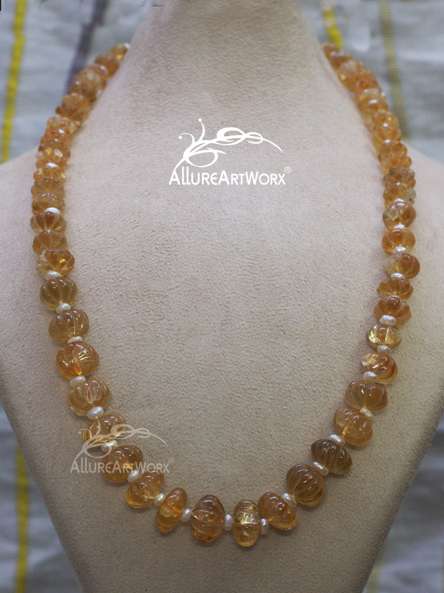 Citrine Neckpiece